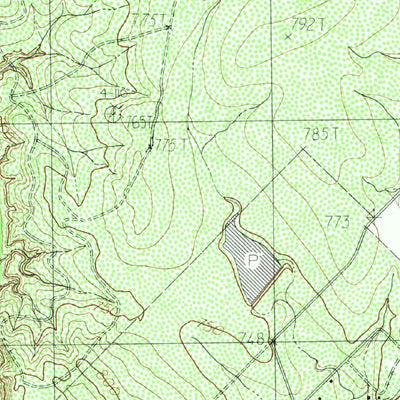 United States Geological Survey Eagle Pass East, TX (1983, 24000-Scale) digital map