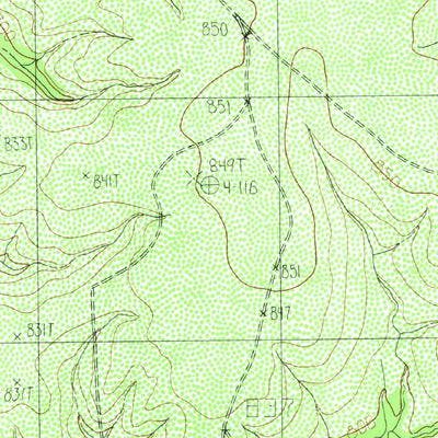 United States Geological Survey Eagle Pass NE, TX (1982, 24000-Scale) digital map