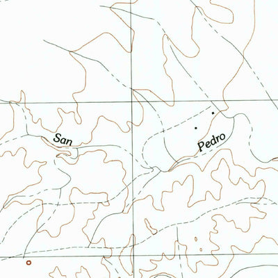 United States Geological Survey Eagle Pass SW, TX (1983, 24000-Scale) digital map