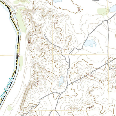 United States Geological Survey Eagle Pass SW, TX (2022, 24000-Scale) digital map