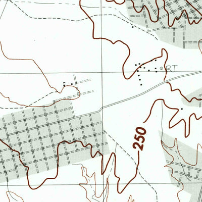 United States Geological Survey Eagle Pass West, TX (1983, 24000-Scale) digital map