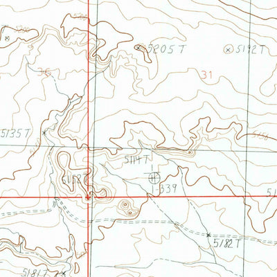 United States Geological Survey Eagle Pass, WY (1985, 24000-Scale) digital map