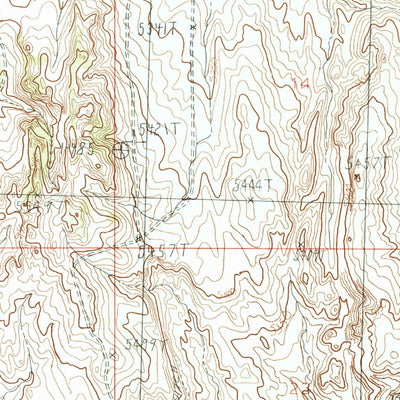 United States Geological Survey Eagle Pass, WY (1985, 24000-Scale) digital map