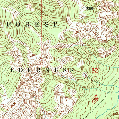 United States Geological Survey Eagle Pass, WY (1991, 24000-Scale) digital map