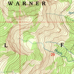 United States Geological Survey Eagle Peak, CA (1993, 24000-Scale) digital map