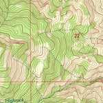 United States Geological Survey Eagle Peak, CA (1993, 24000-Scale) digital map