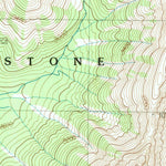 United States Geological Survey Eagle Peak, WY (1989, 24000-Scale) digital map