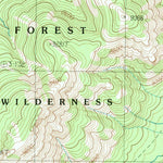 United States Geological Survey Eagle Peak, WY (1989, 24000-Scale) digital map