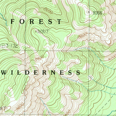 United States Geological Survey Eagle Peak, WY (1989, 24000-Scale) digital map