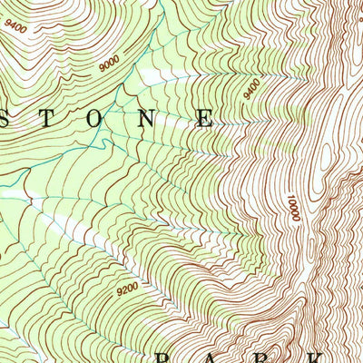 United States Geological Survey Eagle Peak, WY (1991, 24000-Scale) digital map