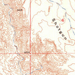 United States Geological Survey Eagle Point, WY (1951, 24000-Scale) digital map