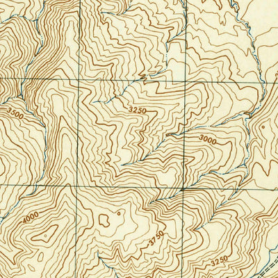 United States Geological Survey Eagle Rest Peak, CA (1944, 31680-Scale) digital map
