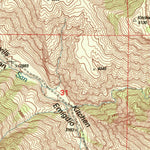 United States Geological Survey Eagle Rest Peak, CA (1995, 24000-Scale) digital map