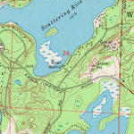 United States Geological Survey Eagle River East, WI (1970, 24000-Scale) digital map