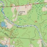 United States Geological Survey Eagle River West, WI (1970, 24000-Scale) digital map