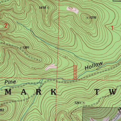 United States Geological Survey Eagle Rock, MO (1999, 24000-Scale) digital map