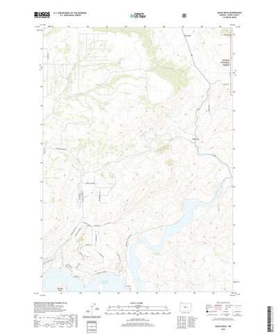 United States Geological Survey Eagle Rock, OR (2020, 24000-Scale) digital map
