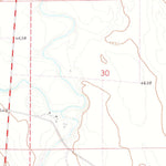 United States Geological Survey Eagle Rock, WY (1971, 24000-Scale) digital map
