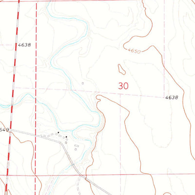 United States Geological Survey Eagle Rock, WY (1971, 24000-Scale) digital map