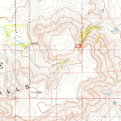 United States Geological Survey Eagle, SD (1979, 24000-Scale) digital map