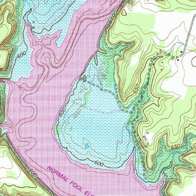 United States Geological Survey Eagle Springs, TX (1965, 24000-Scale) digital map