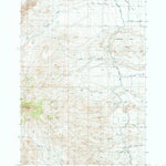 United States Geological Survey Eaglenest Basin, WY (1987, 24000-Scale) digital map
