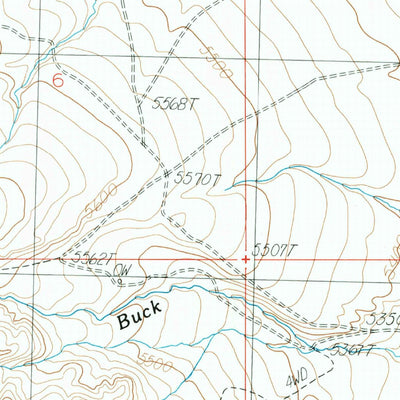 United States Geological Survey Eaglenest Basin, WY (1987, 24000-Scale) digital map