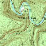 United States Geological Survey Eagles Mere, PA (1969, 24000-Scale) digital map