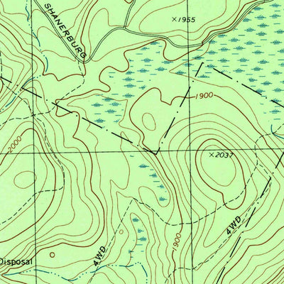United States Geological Survey Eagles Mere, PA (1993, 24000-Scale) digital map