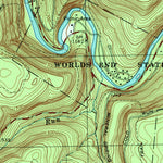 United States Geological Survey Eagles Mere, PA (1993, 24000-Scale) digital map