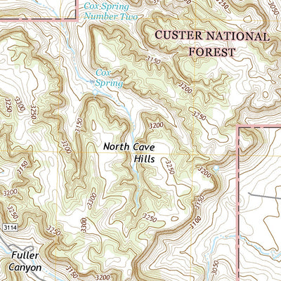 United States Geological Survey Eagles Nest Butte, SD (2017, 24000-Scale) digital map
