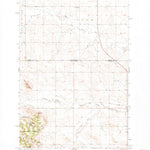 United States Geological Survey Eagles Nest Butte, SD-ND (1968, 24000-Scale) digital map