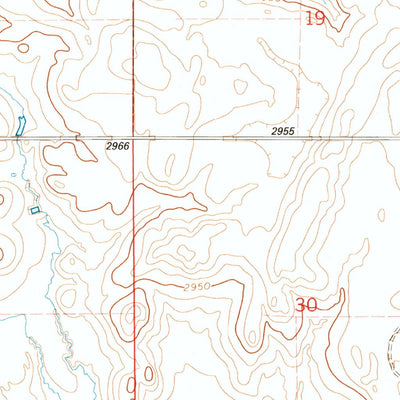 United States Geological Survey Eagles Nest Butte, SD-ND (1993, 24000-Scale) digital map