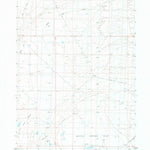 United States Geological Survey Eagles Nest Draw, WY (1988, 24000-Scale) digital map