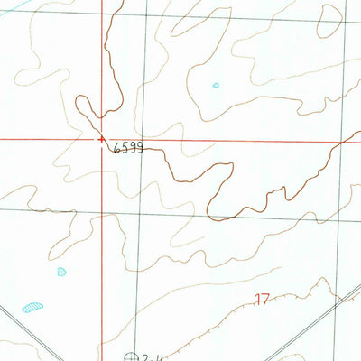 United States Geological Survey Eagles Nest Draw, WY (1988, 24000-Scale) digital map