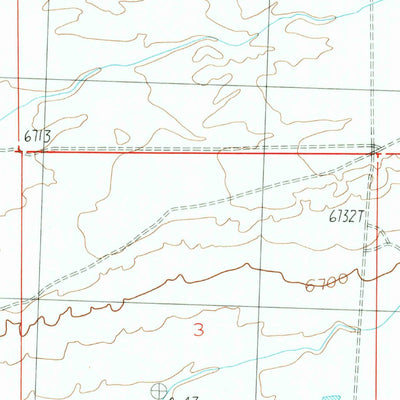 United States Geological Survey Eagles Nest Draw, WY (1988, 24000-Scale) digital map