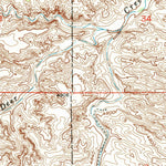 United States Geological Survey Eagles Nest, WY (1951, 24000-Scale) digital map
