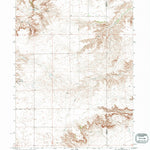 United States Geological Survey Eagles Nest, WY (1990, 24000-Scale) digital map
