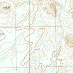 United States Geological Survey Eagletail Mountains West, AZ (1990, 24000-Scale) digital map