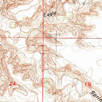 United States Geological Survey Eagleton NW, MT (1984, 24000-Scale) digital map