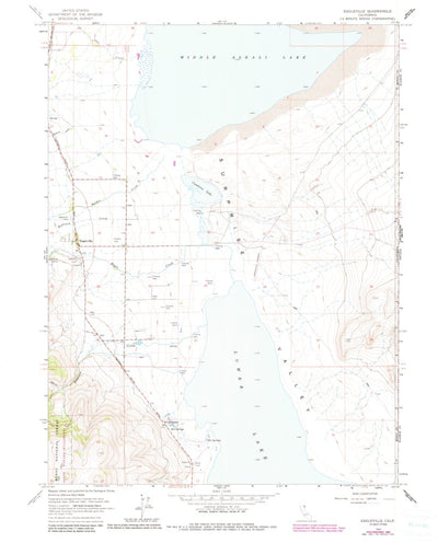 United States Geological Survey Eagleville, CA-NV (1963, 24000-Scale) digital map