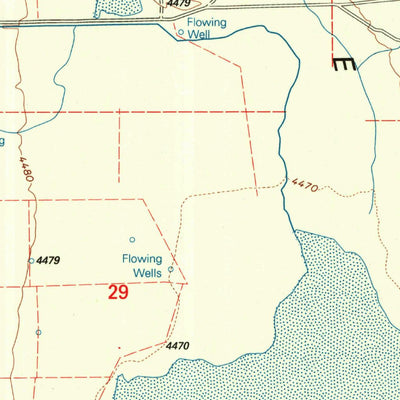 United States Geological Survey Eagleville, CA-NV (1993, 24000-Scale) digital map