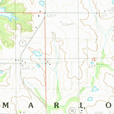 United States Geological Survey Eagleville, MO (1984, 24000-Scale) digital map