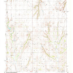 United States Geological Survey Eakly NE, OK (1984, 24000-Scale) digital map