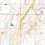 United States Geological Survey Eakly NE, OK (1984, 24000-Scale) digital map