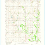 United States Geological Survey Eakly, OK (1961, 62500-Scale) digital map