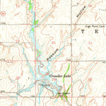 United States Geological Survey Eakly, OK (1961, 62500-Scale) digital map