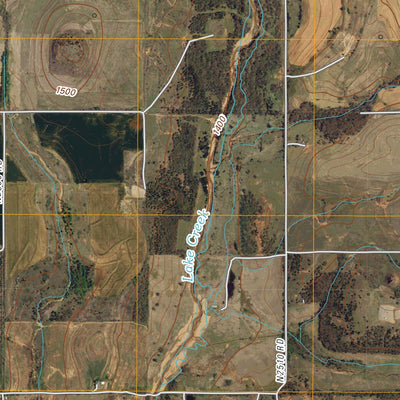 United States Geological Survey Eakly, OK (2009, 24000-Scale) digital map