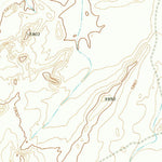 United States Geological Survey Ear Rock, NM (1970, 24000-Scale) digital map