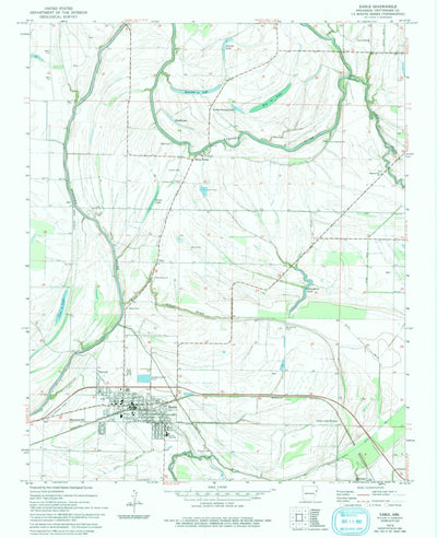 United States Geological Survey Earle, AR (1974, 24000-Scale) digital map